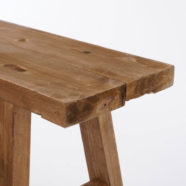 Mica Decorations Bold Sitzbank aus Holz - Braun