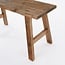 Mica Decorations Bold Wooden Bench - Brown