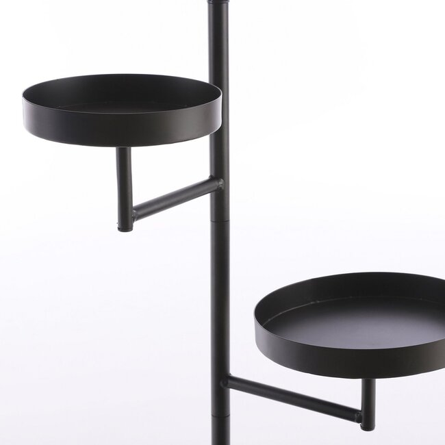Mica Decorations Perry Wandregal aus Eisen - Schwarz