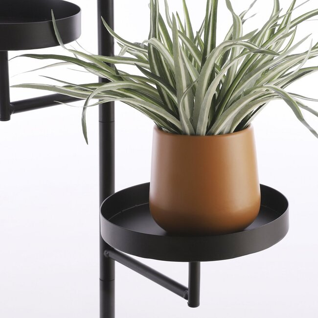 Mica Decorations Perry Wandregal aus Eisen - Schwarz