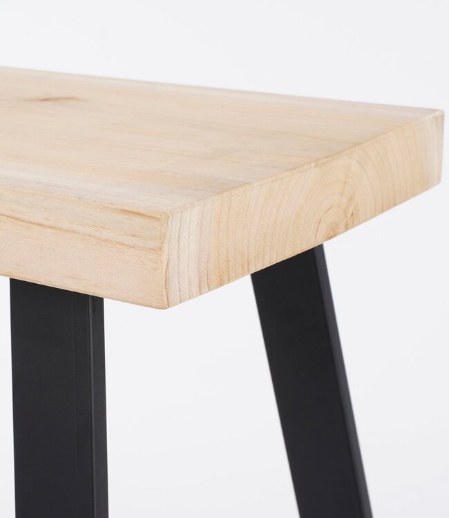 Bankje Lichtbruin 1Ijzer