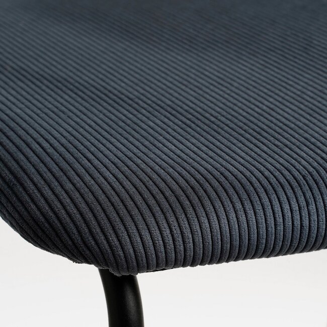 Barkruk Donkerblauw 1Ijzer