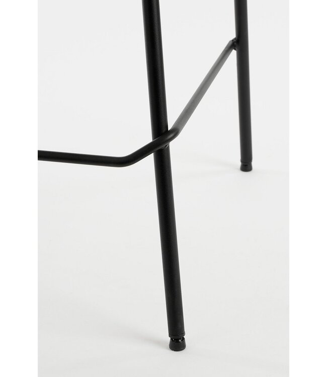 Barkruk Donkerblauw 1Ijzer