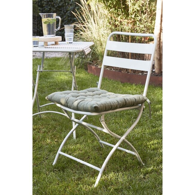 Mica Decorations Evita Iron Garden Bistro Set - Brown - 3-Piece Set