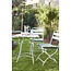 Mica Decorations Evita Iron Garden Bistro Set - Brown - 3-Piece Set