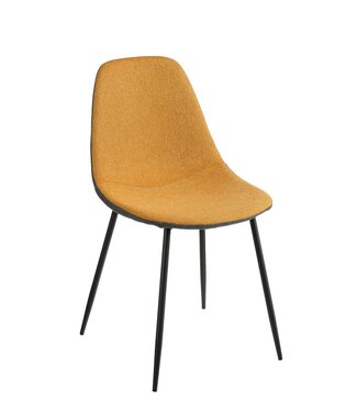 Mica Decorations Eetkamerstoel Oker 1Polyester