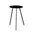 Mica Decorations Seatle Iron Outdoor Side Table - Black - H58 cm