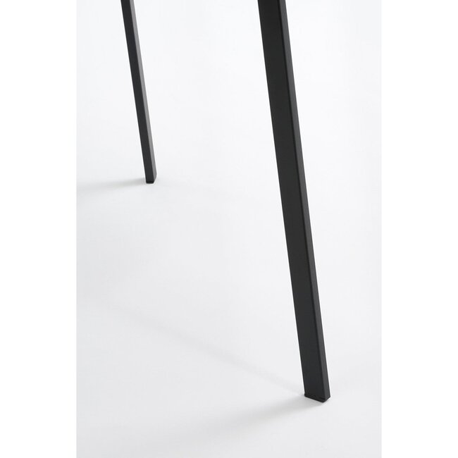 Mica Decorations Seatle Beistelltisch für draußen aus Eisen - Schwarz - H58 cm