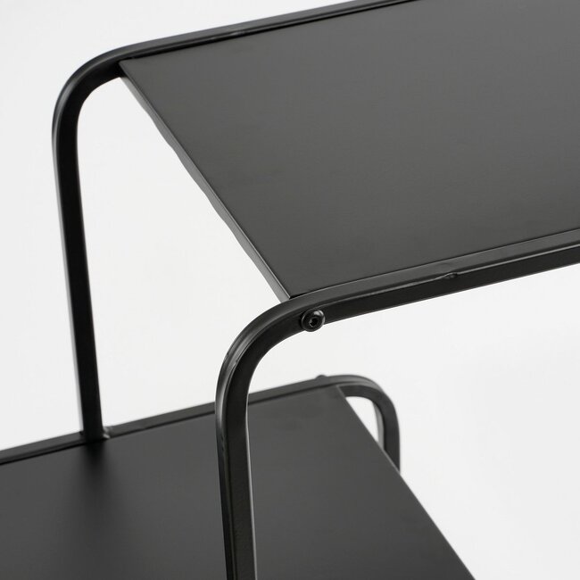 Wandkast Zwart 1Ijzer