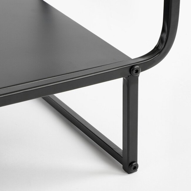 Wandkast Zwart 1Ijzer