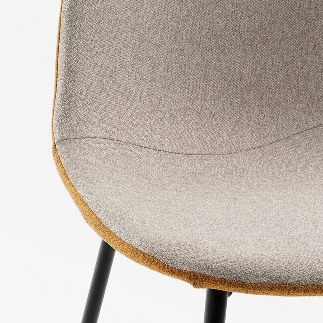 Eetkamerstoel Beige 1Polyester