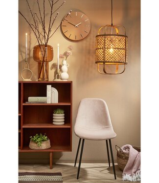 Mica Decorations Eetkamerstoel Gebroken wit 1Metaal