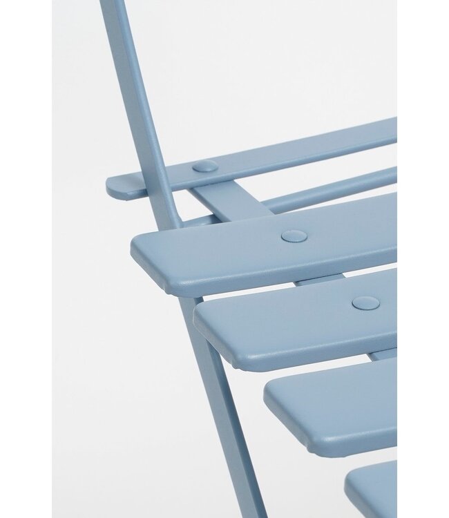 Tuin bistroset Lichtblauw 3Ijzer