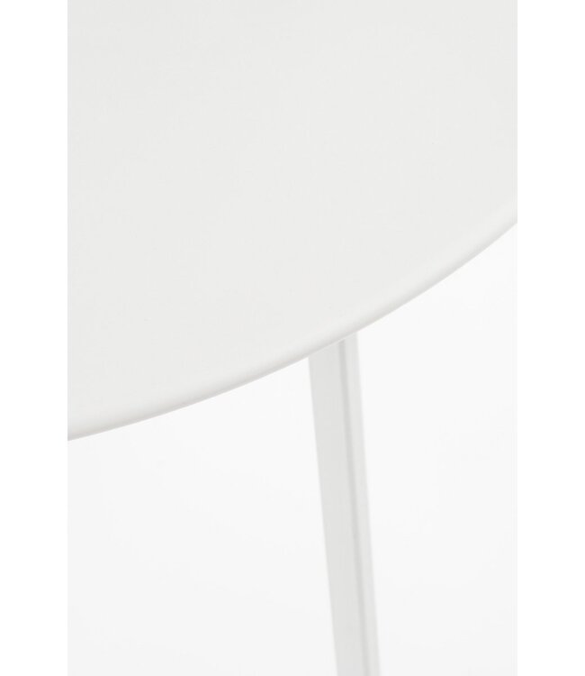 Bijzettafel buiten Wit 1Ijzer