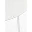 Mica Decorations Seatle Beistelltisch für draußen aus Eisen - Weiß - H58 cm