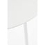 Mica Decorations Seatle Iron Outdoor Side Table - White - H58 cm