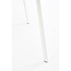 Mica Decorations Seatle Iron Outdoor Side Table - White - H58 cm