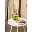 Mica Decorations Seatle Iron Outdoor Side Table - White - H58 cm