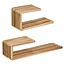 Wandplank Bruin 2Hout