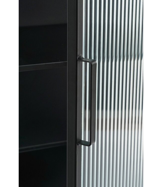 Opbergkast Zwart 1Ijzer