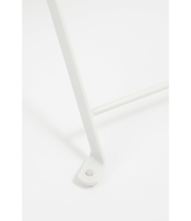 Tuin bistroset Wit 3Ijzer