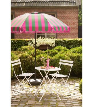 Mica Decorations Tuin bistroset Wit 3Ijzer