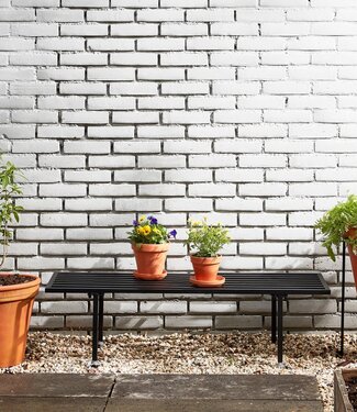 Mica Decorations Plantentafel buiten Zwart 1Ijzer