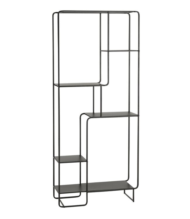 Wandkast Zwart 1Ijzer