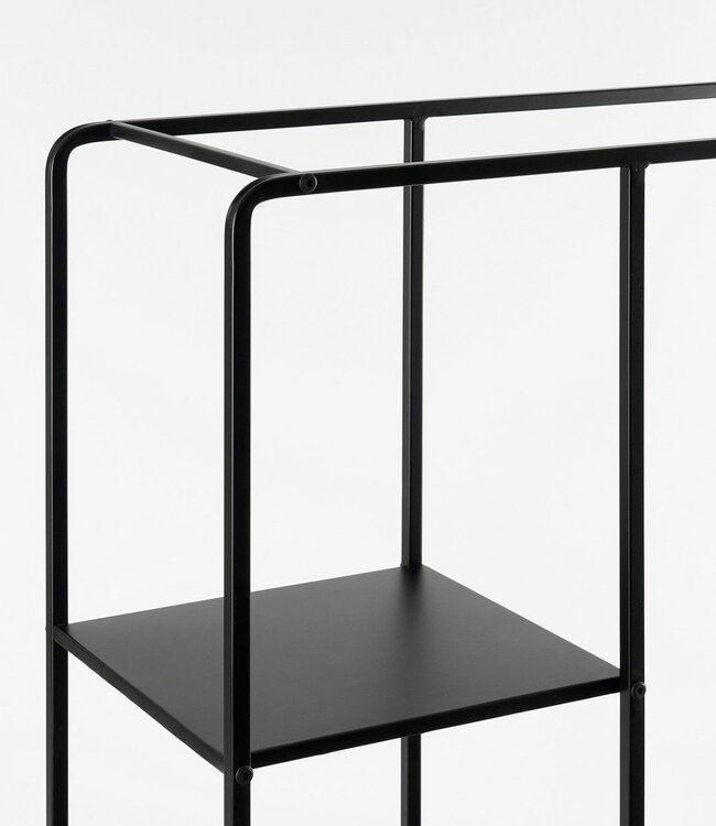 Wandkast Zwart 1Ijzer