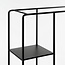 Mica Decorations Jules Iron Shelving Unit - Black