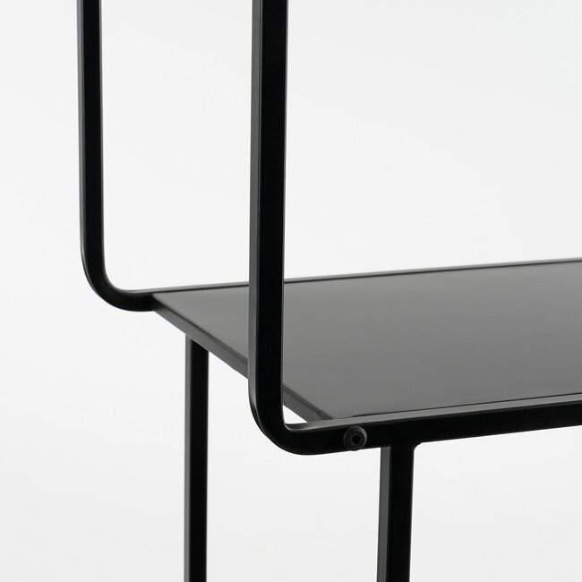 Wandkast Zwart 1Ijzer