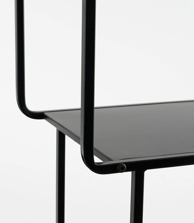 Wandkast Zwart 1Ijzer