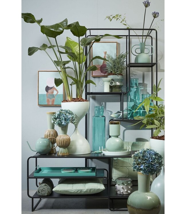 Wandkast Zwart 1Ijzer