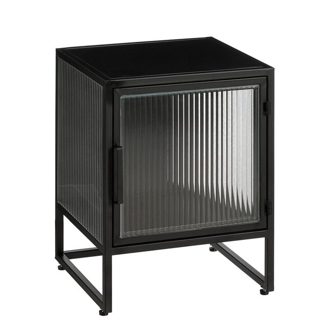 Mica Decorations Clifton Iron Storage Cabinet - Black