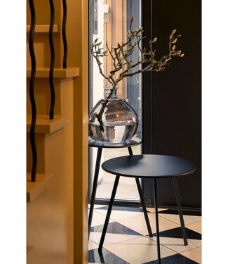 Mica Decorations Bijzettafel buiten Zwart 1Ijzer