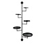 Mica Decorations Perry Iron Wall Shelf - Black