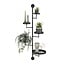 Mica Decorations Perry Wandregal aus Eisen - Schwarz