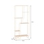 Mica Decorations Jules Iron Shelving Unit - Light Brown