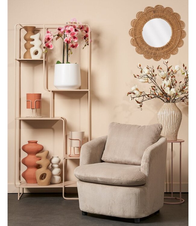 Wandkast Lichtbruin 1Ijzer