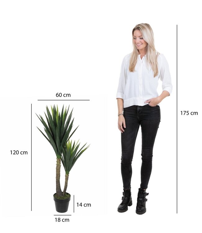 Kunstplant Groen 1Kunststof