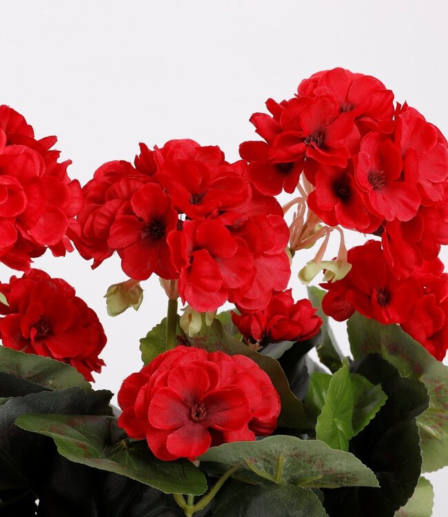 Kunstplant Rood 1Polyester