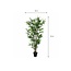 Mica Decorations Artificial Bamboo Plant - Green - H150 × Ø85 cm