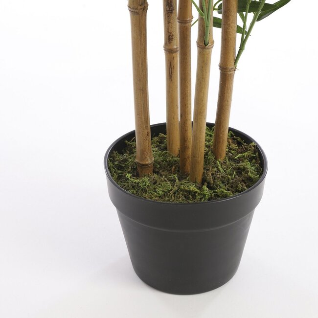 Mica Decorations Künstlicher Bambus - Grün - H150 × Ø85 cm