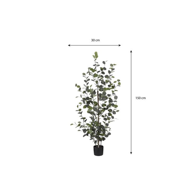 Mica Decorations Artificial Eucalyptus Plant - Green