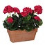 Mica Decorations Kunstplant Dunkelrosa 1Polyester