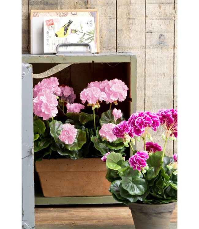 Kunstplant Roze 1Polyester