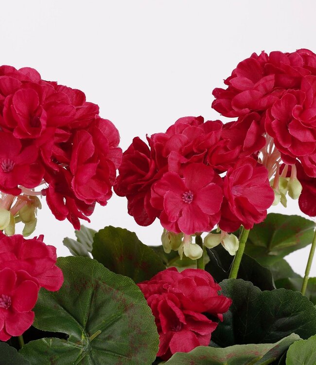 Kunstplant Dunkelrosa 1Polyester