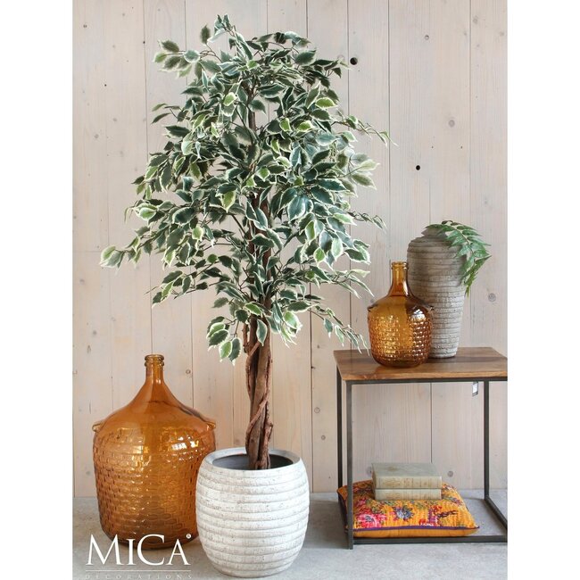 Mica Decorations Artificial Ficus Plant - Green