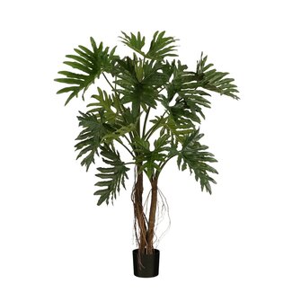 Mica Decorations Artificial Philodendron Plant - Green - H140 cm