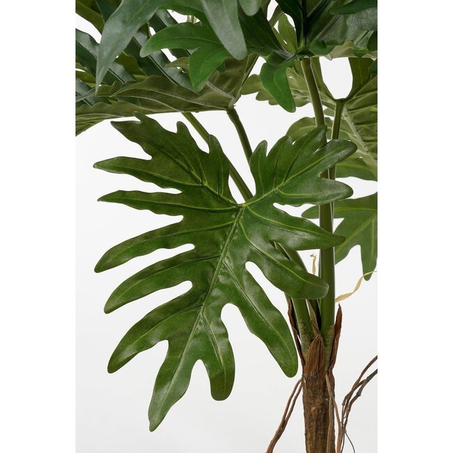 Mica Decorations Künstlicher Philodendron - Grün - H140 cm